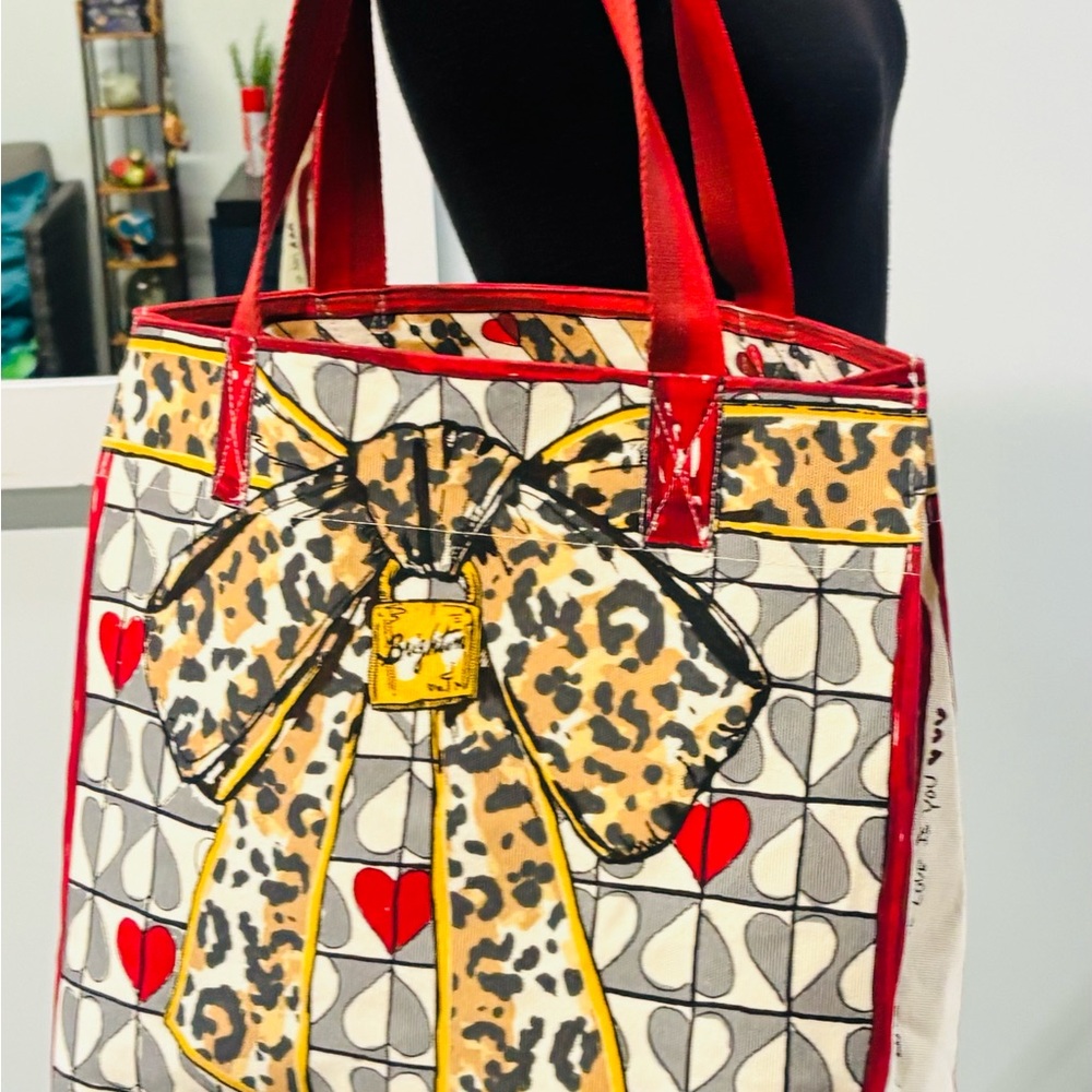 NWT❤️Brighton Wild Love Tote & Cosmetic Case - Picture 6 of 9